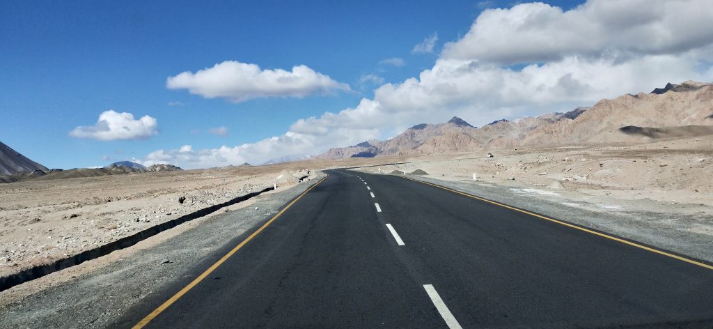 Highways of Ladakh , one of the most pleasurable road trips of India