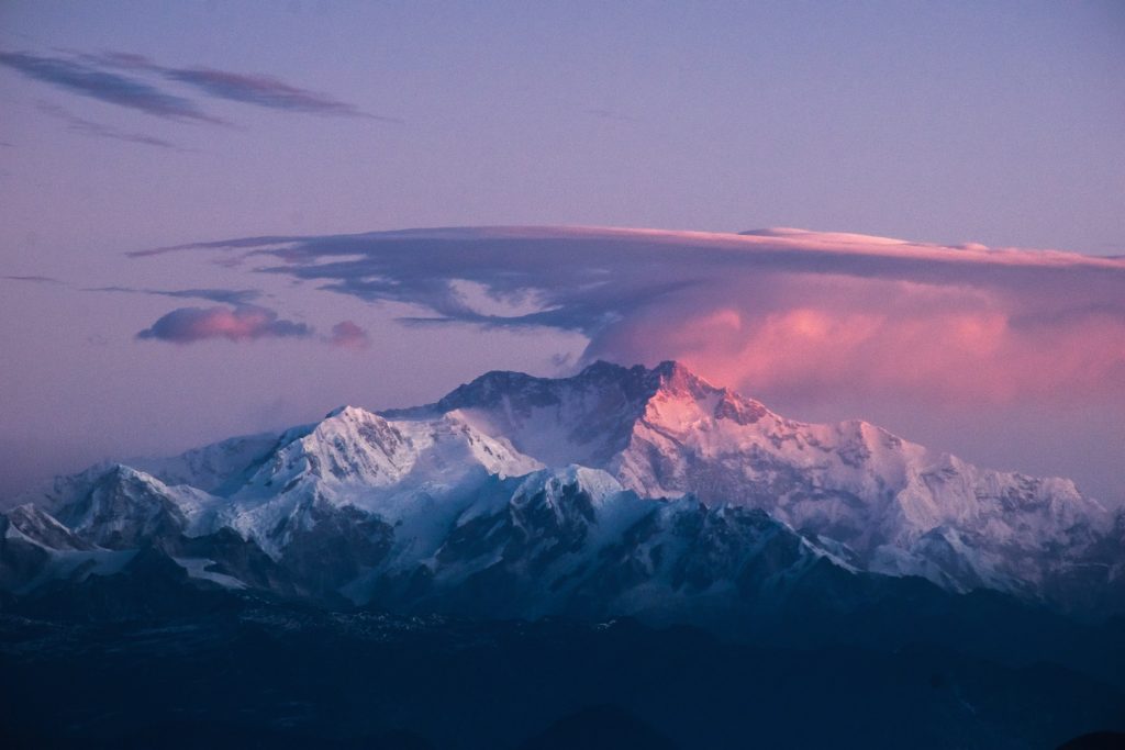 Mountain scenes on our North Sikkim Trip