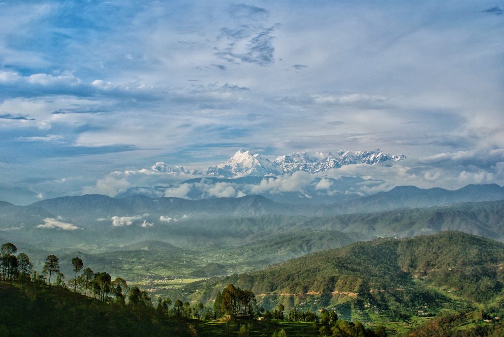 View from our Homestay in Pangot